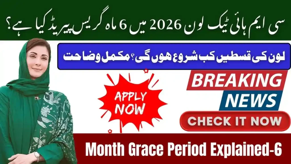 6-Month Grace Period in CM High Tech Loan 2026
