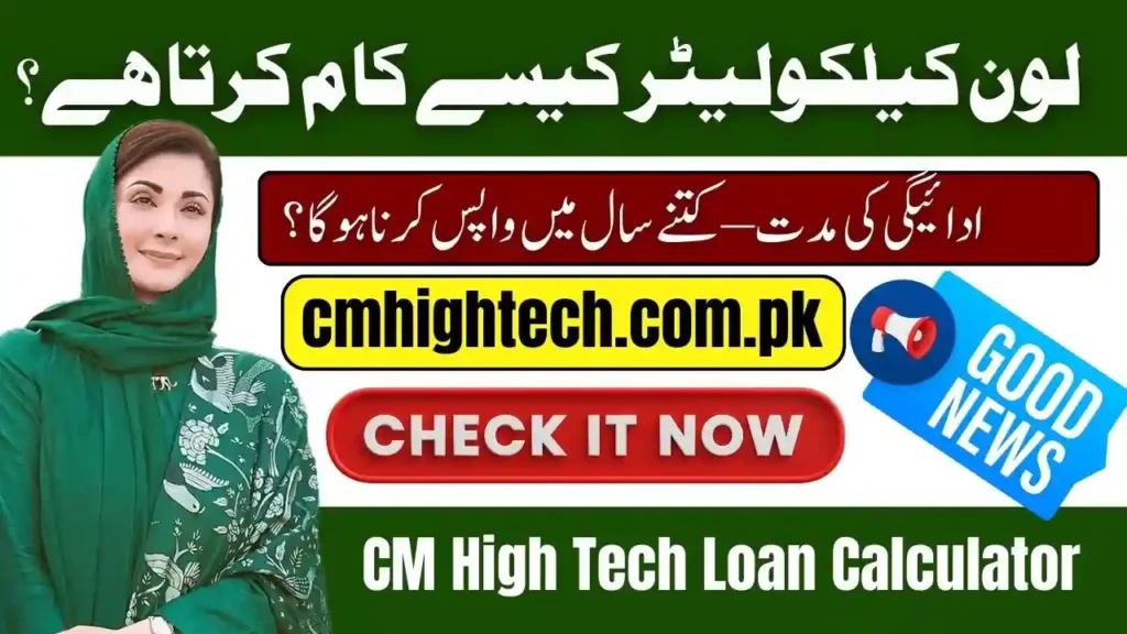 CM High Tech Loan Calculator