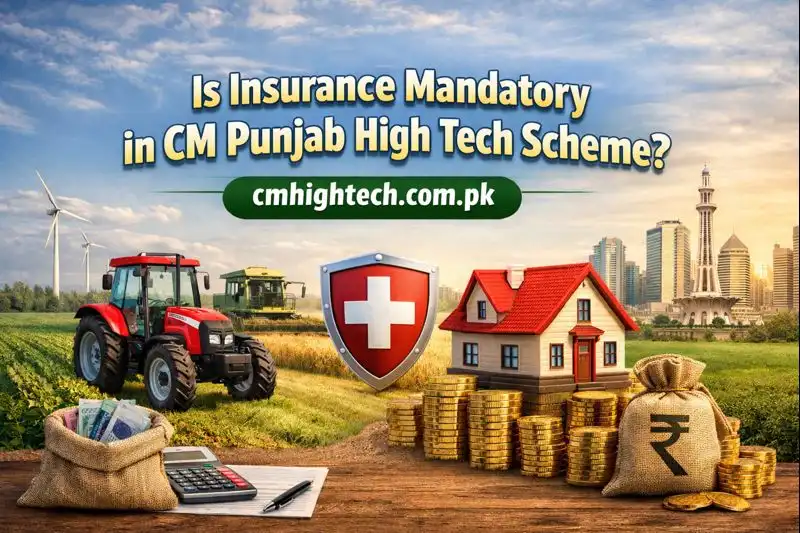 Is Insurance Mandatory in CM Punjab High Tech Scheme?